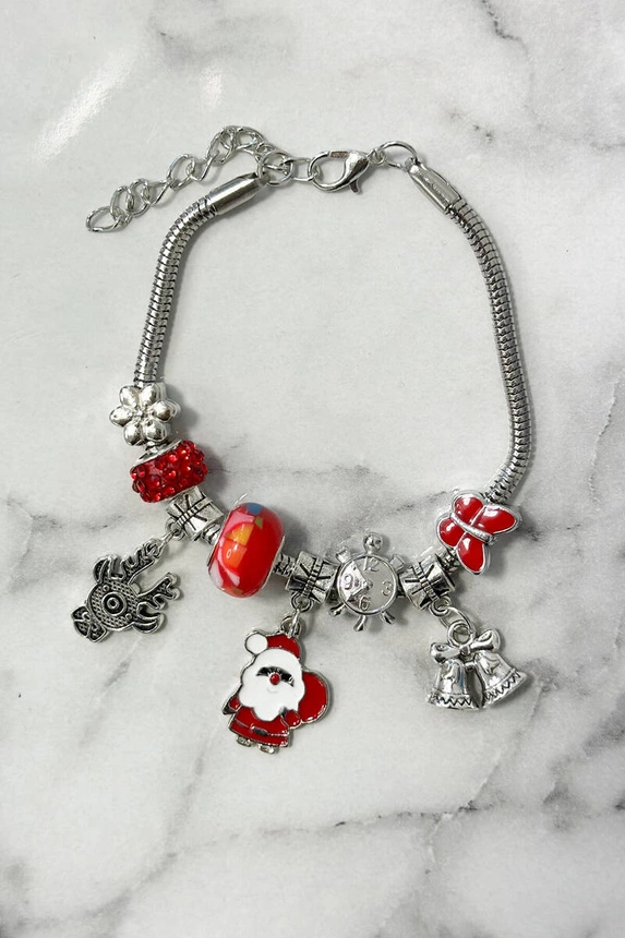 Christmas Bracelet SL433-29 Santa Claus with a sack