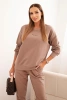 Women's cotton set with Minimal print fango