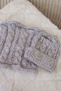 Women's set K153 gray+powdered pink