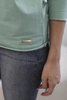 Bluse Casual dunkel mint