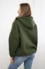 Hooded sweatshirt khaki
