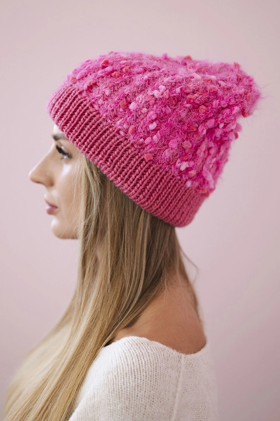 Bubble hat K219 světle růžová