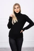 Sweater with a turtleneck black