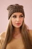 Sylwia Fleece-Mütze K244 mokka