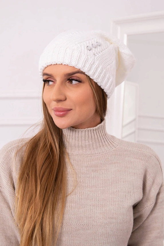 Jolanta Damen-Mütze K295 weiß