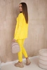 3-piece sweater set yellow
