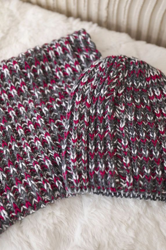 Moteriškas rinkinys Flawia K269 fuchsia+graphite