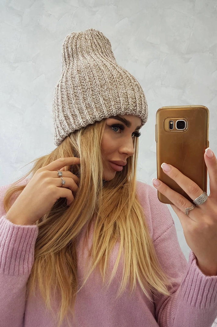 Delia Damenmütze K260 hellbeige