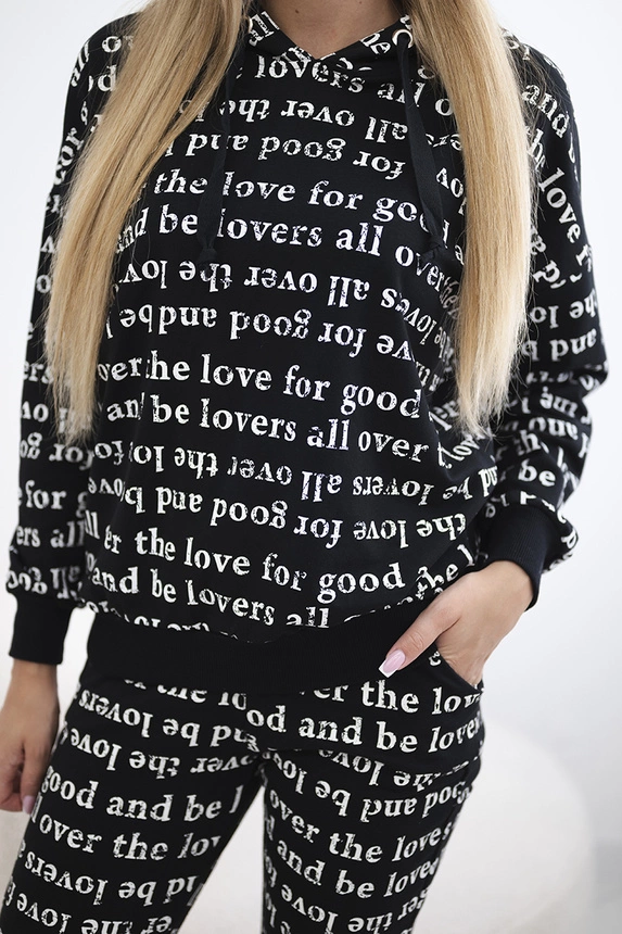 Set with print black