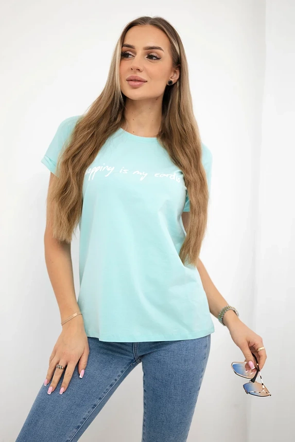 Nakupování je moje kardio mátová halenka