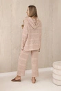 Durchbrochenes Set Rayon Kamel