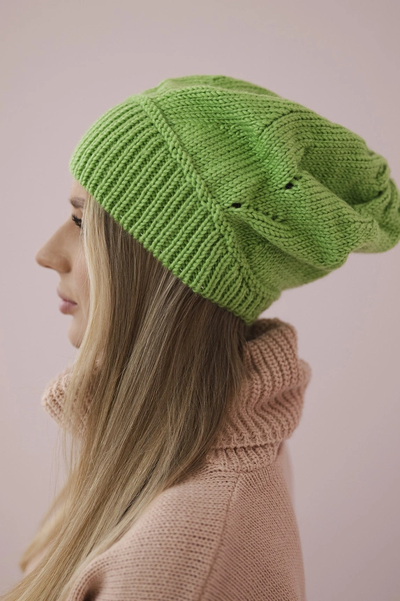 Ingrid moteriška kepurė K371 pistacinė