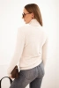 Damenpullover aus Alpaka mit Rollkragen beige