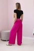 Hose mit breitem Gummibund Fuchsia