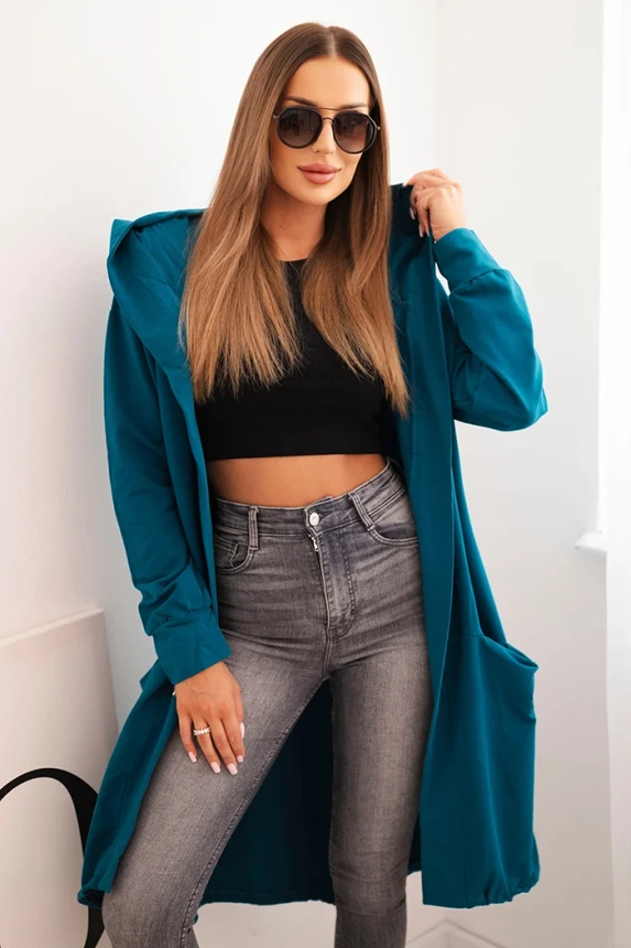Cape with a hood oversize maritime