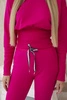 Set with wide cuffs fuchsia