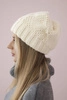 Damenmütze Danuta K331 dunkel ecru