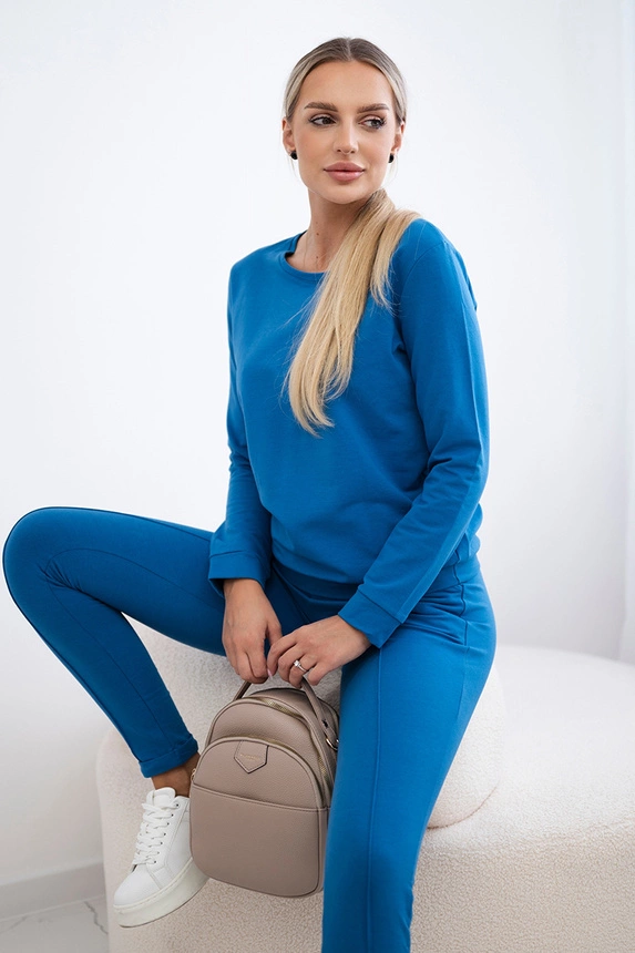 Denim-Trainingsanzug-Set