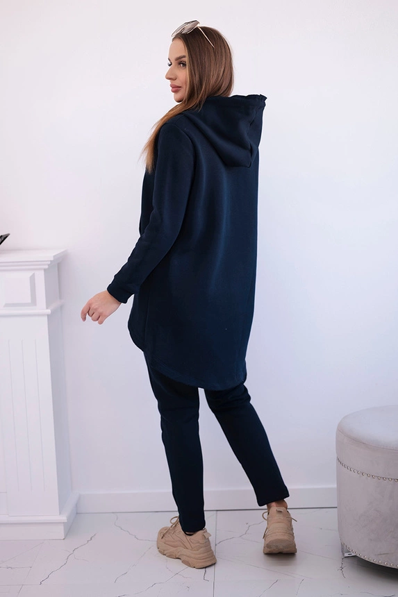 Baggy-Hosen-Set navy blau