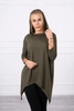 Bluse mit Flügeldruck khaki