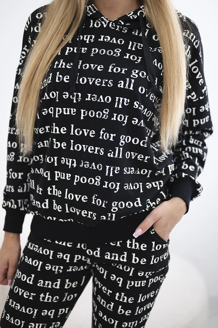 Set with print black