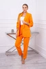 Elegantes Blazer-Set mit Hose orange