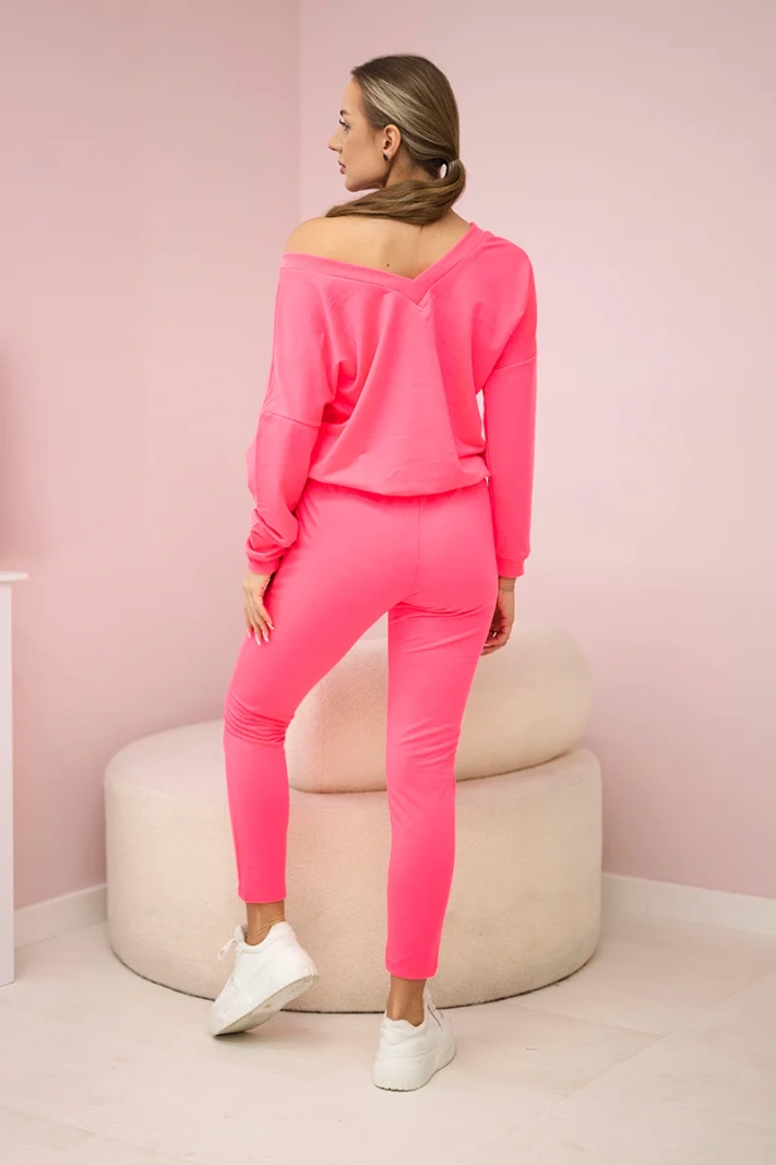 Zirkoniumdioxid Panther Set rosa Neon
