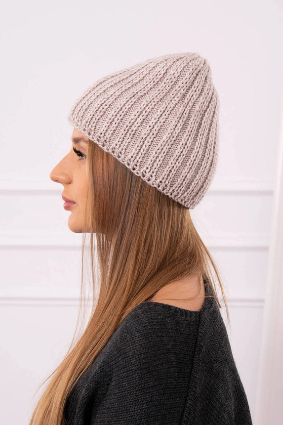 Women's cap Rebeka K345 beige