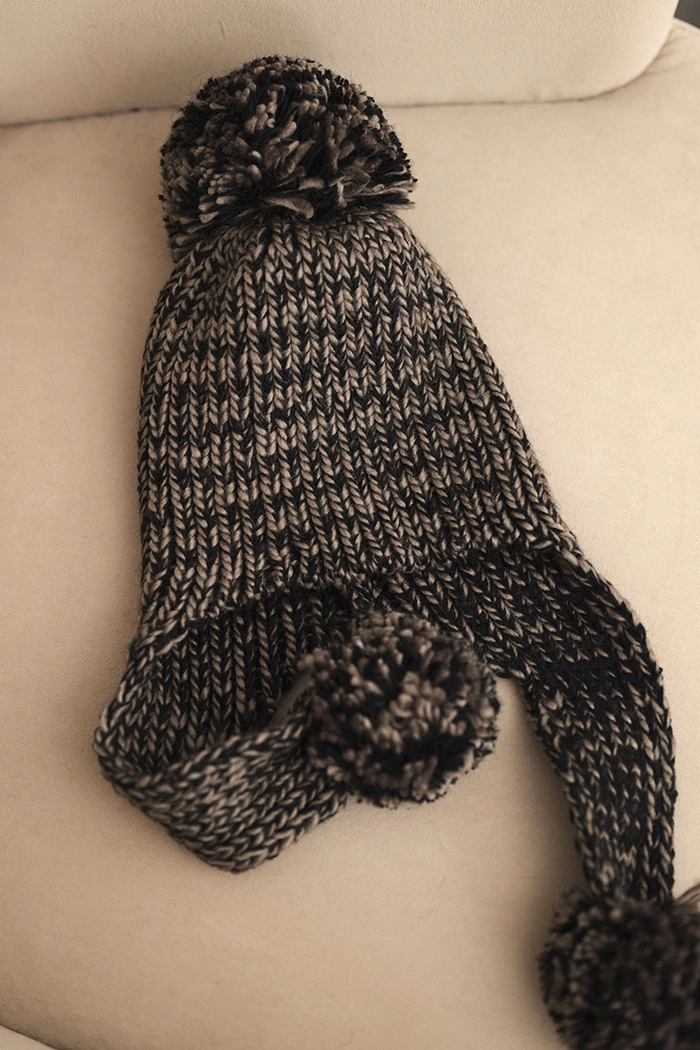 Women's earflap hat Emma K343 mocca