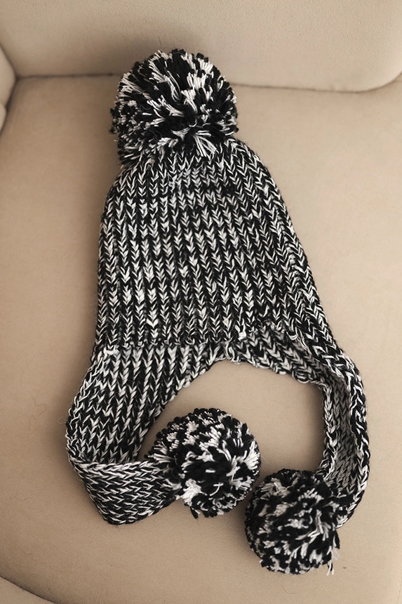 Women's earflap hat Emma K343 black