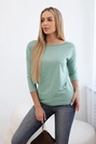 Halenka Casual tmavě mátová