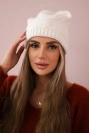 Women's cap Lorena K377 white