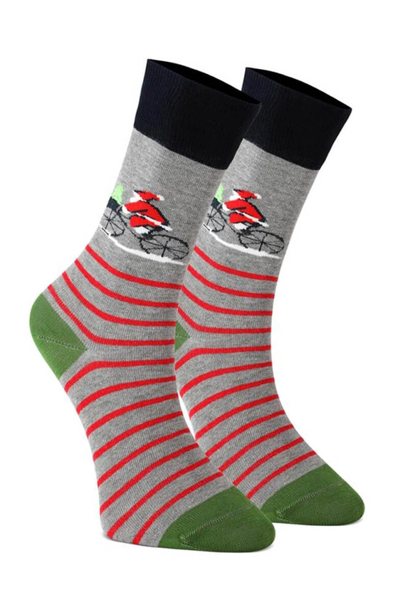 Unisex christmas socks for a gift – set of 3 pairs mix of colors