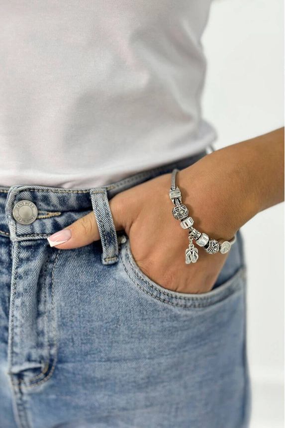 Armband SL433-58 weiß