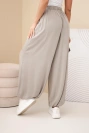 Damen-Viskosehose mit weitem Bein fango