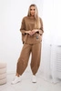 Set Punto Milano Winter sweatshirt + pants camel