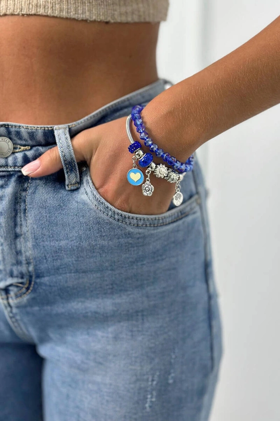 Armband SL519-85 kornblumenblau