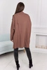 Cape with pockets mocca