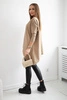Blouse oversize camel