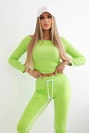 Set mit Doppelpaspel grün