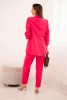 Elegantes Jacke und Hose Set rosa