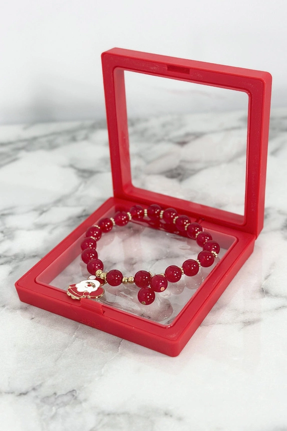 Christmas Bracelet SL435-202 Santa Claus with a sack