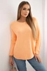 Crew neck sweater light apricot