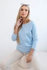 Bluse Casual blau