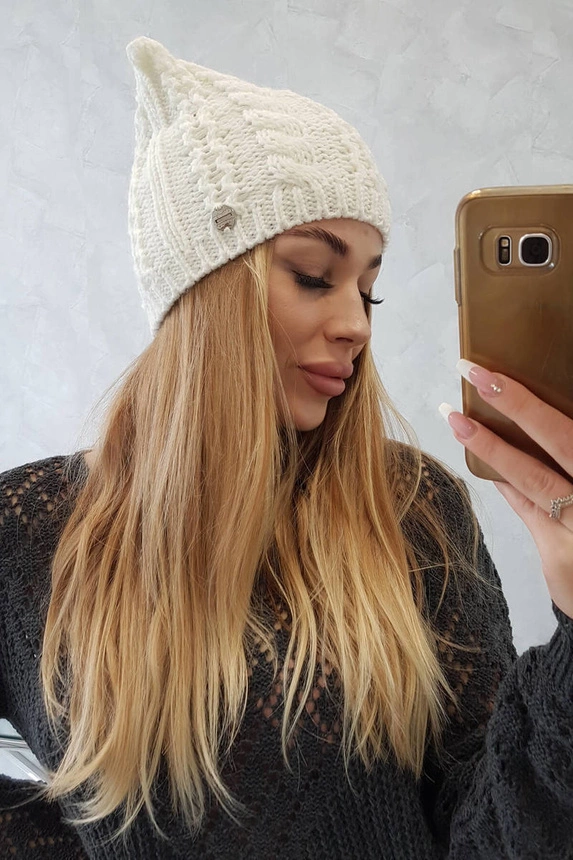 Rabbid K237 ecru fleecová čepice