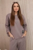 Set der neuen Punto Sweatshirt-Hose fango