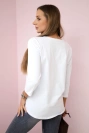 Summer Girl Druckbluse weiß