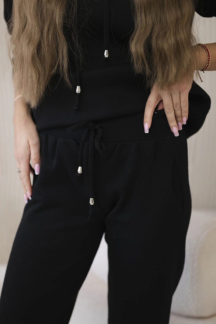 Sweater set Sweatshirt + Pants black