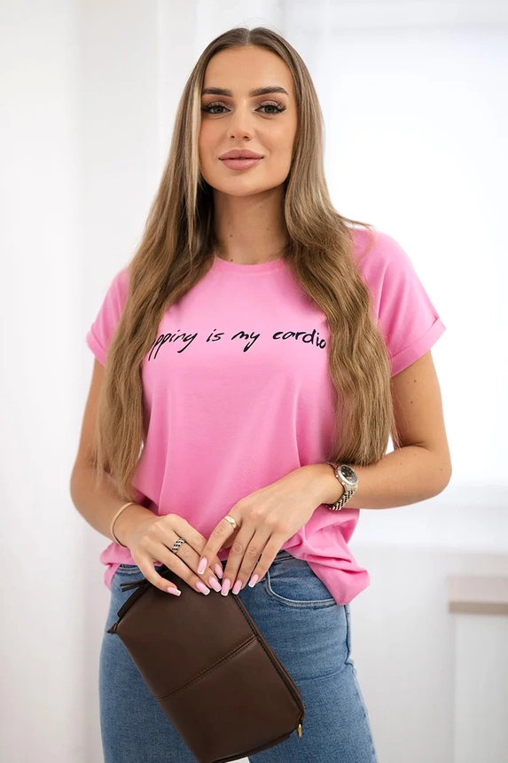 Blouse Shopping is my cardio light pink