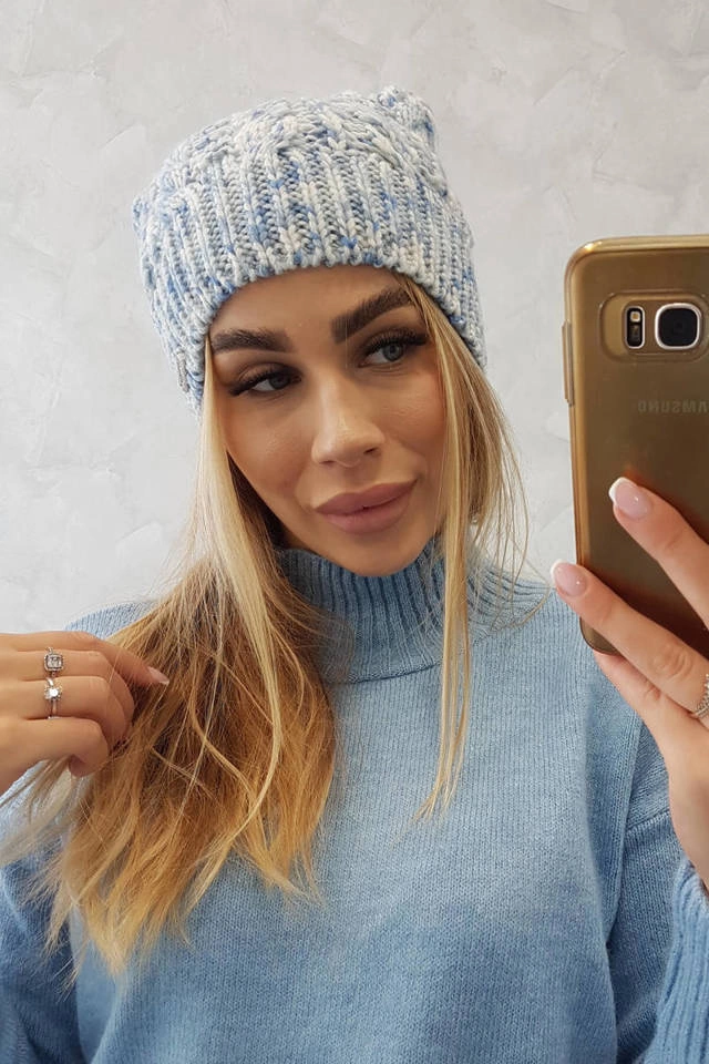 Adela Fleecemütze K282 blau